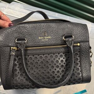 Kate Spade Black Leather Handbag